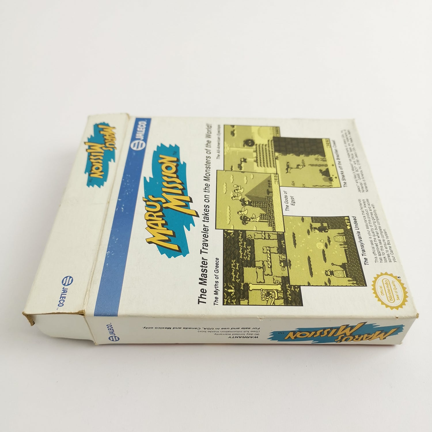 Nintendo Game Boy Classic Game: Maru's Mission (alternative original packaging - rare) USA