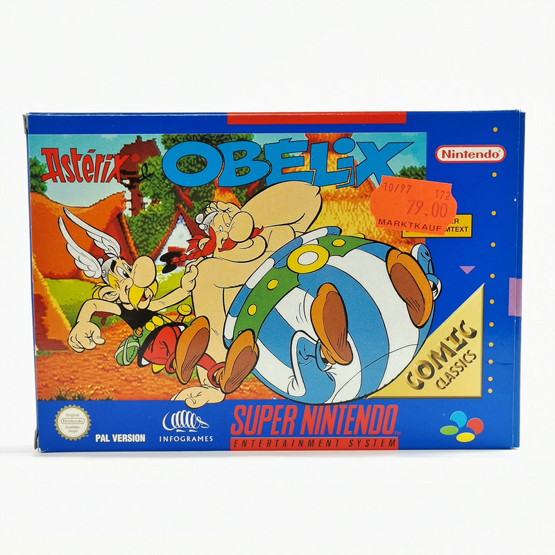 Super Nintendo Spiel : Asterix & Obelix - OVP & Anleitung | SNES Comic Classics