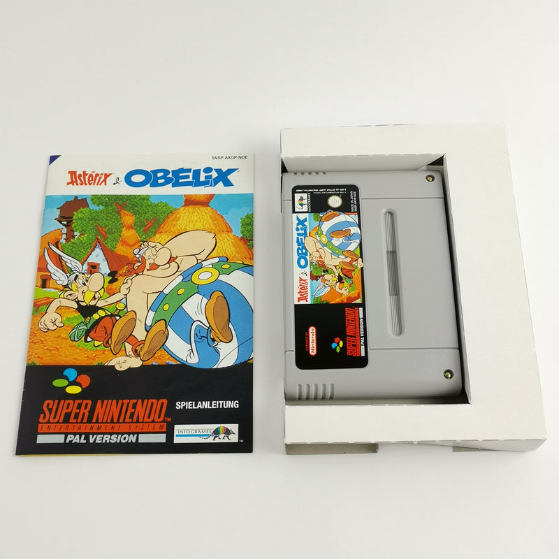 Super Nintendo Spiel : Asterix & Obelix - OVP & Anleitung | SNES Comic Classics