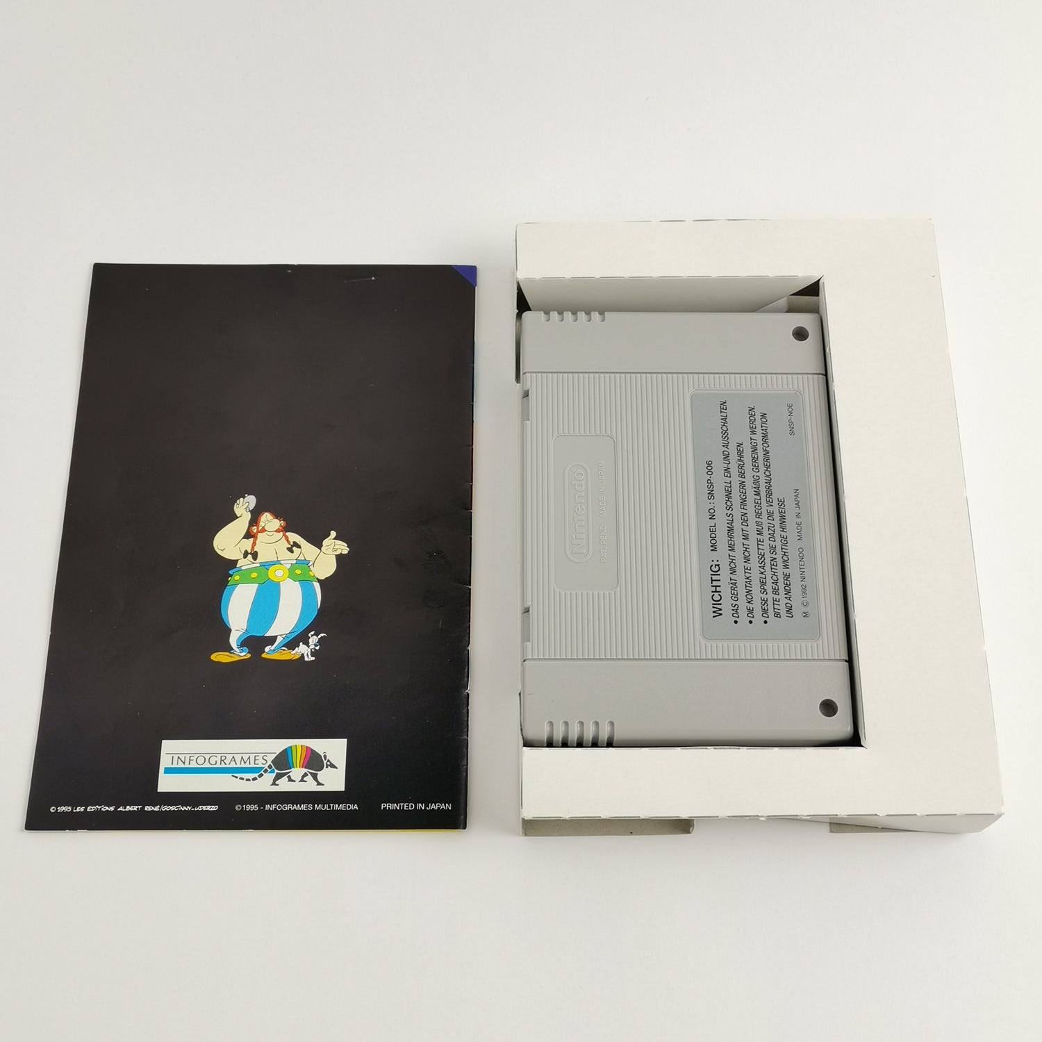 Super Nintendo Spiel : Asterix & Obelix - OVP & Anleitung | SNES Comic Classics