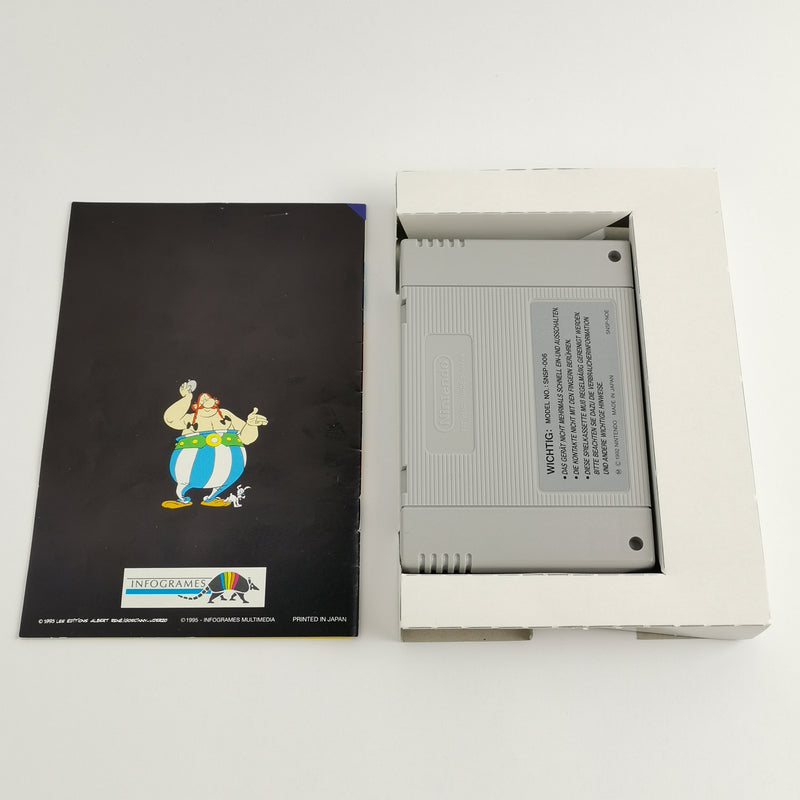 Super Nintendo Spiel : Asterix & Obelix - OVP & Anleitung | SNES Comic Classics