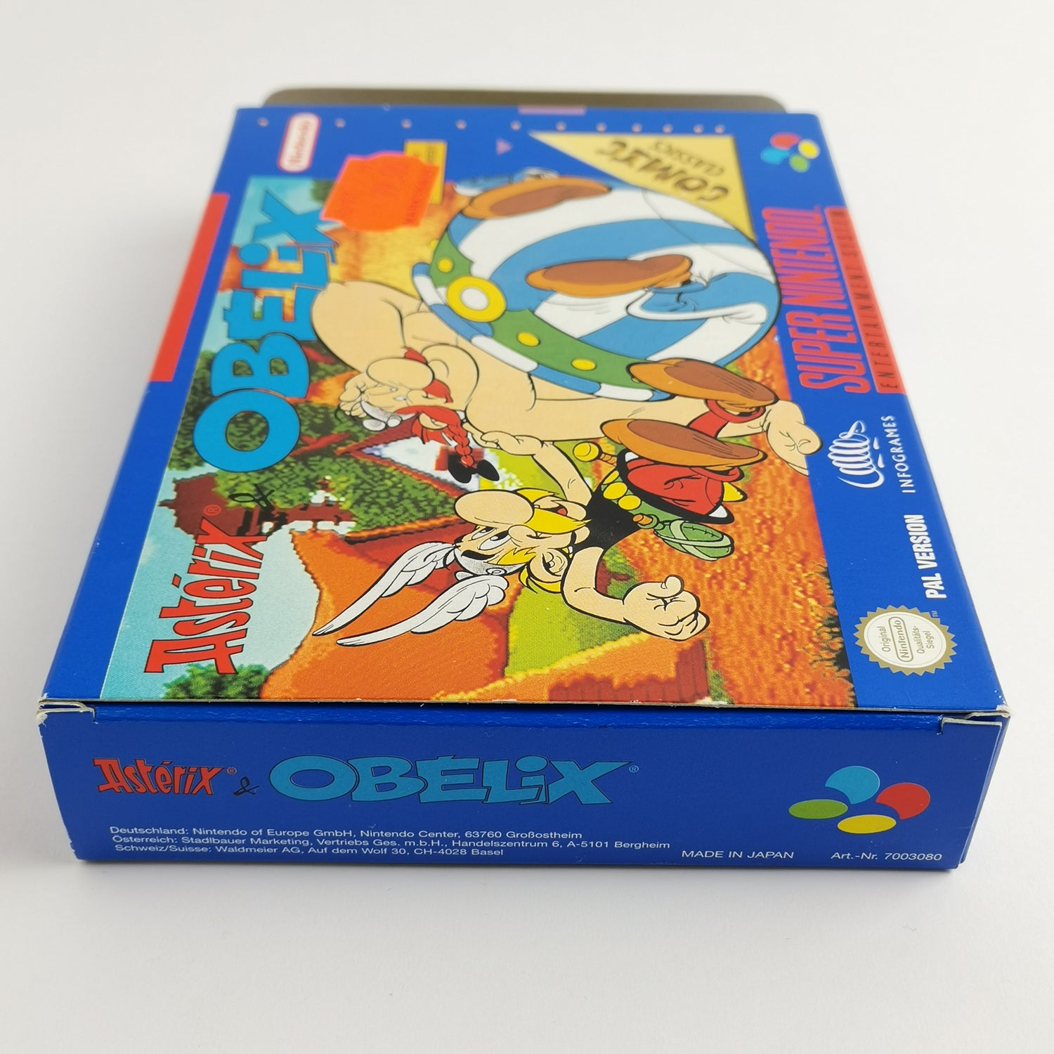 Super Nintendo Spiel : Asterix & Obelix - OVP & Anleitung | SNES Comic Classics