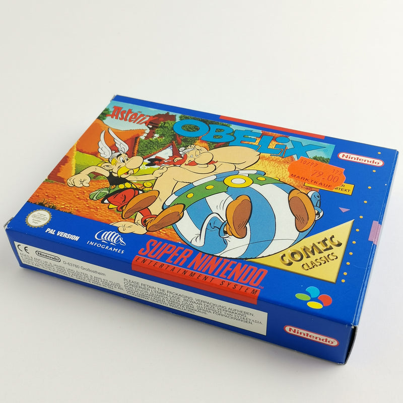 Super Nintendo Spiel : Asterix & Obelix - OVP & Anleitung | SNES Comic Classics