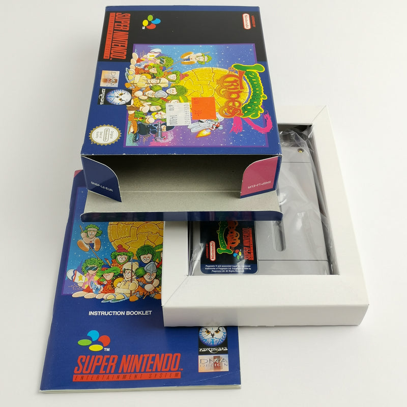 Super Nintendo Spiel : Lemmings 2 The Tribes - OVP & Anleitung | SNES PAL