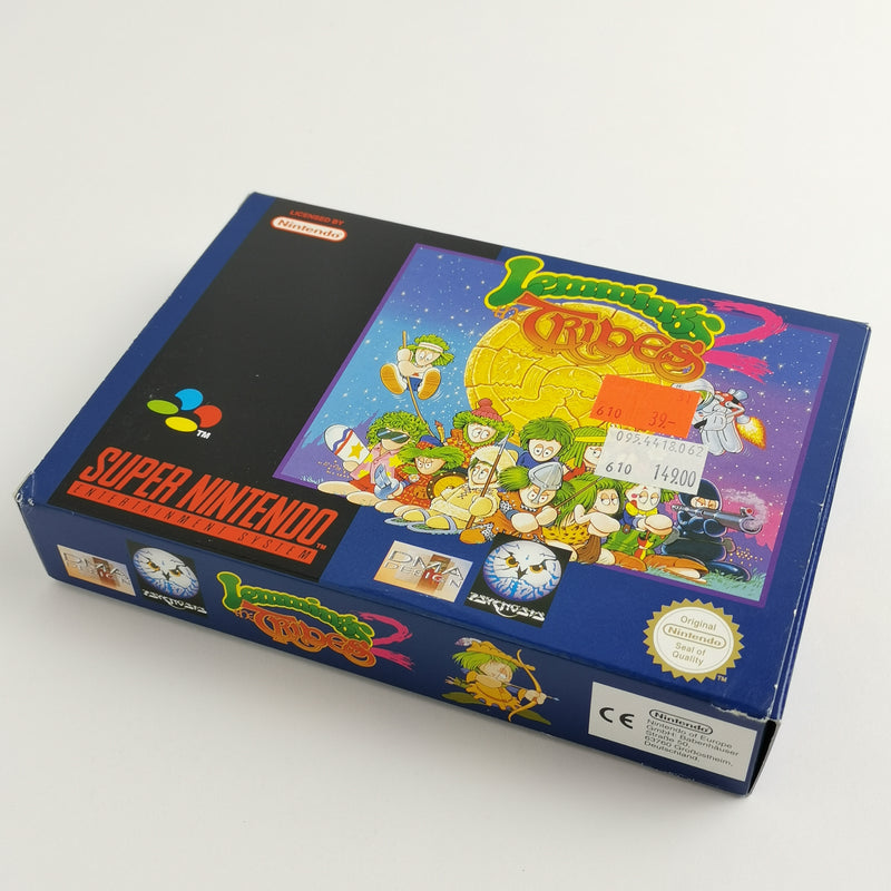 Super Nintendo game: Lemmings 2 The Tribes - original packaging &amp; instructions | SNES PAL