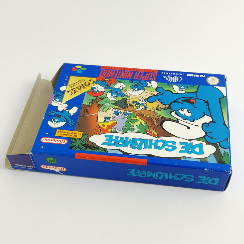 Super Nintendo Game: The Smurfs - Original Packaging &amp; Instructions | SNES Comic Classics PAL