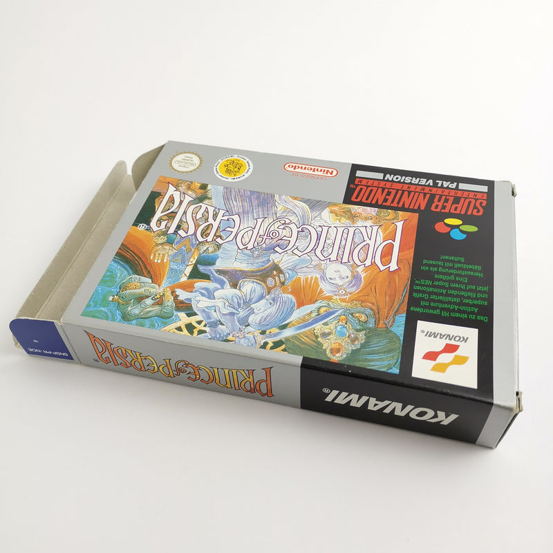 Super Nintendo game: Prince of Persia by Konami - original packaging &amp; instructions | SNES PAL