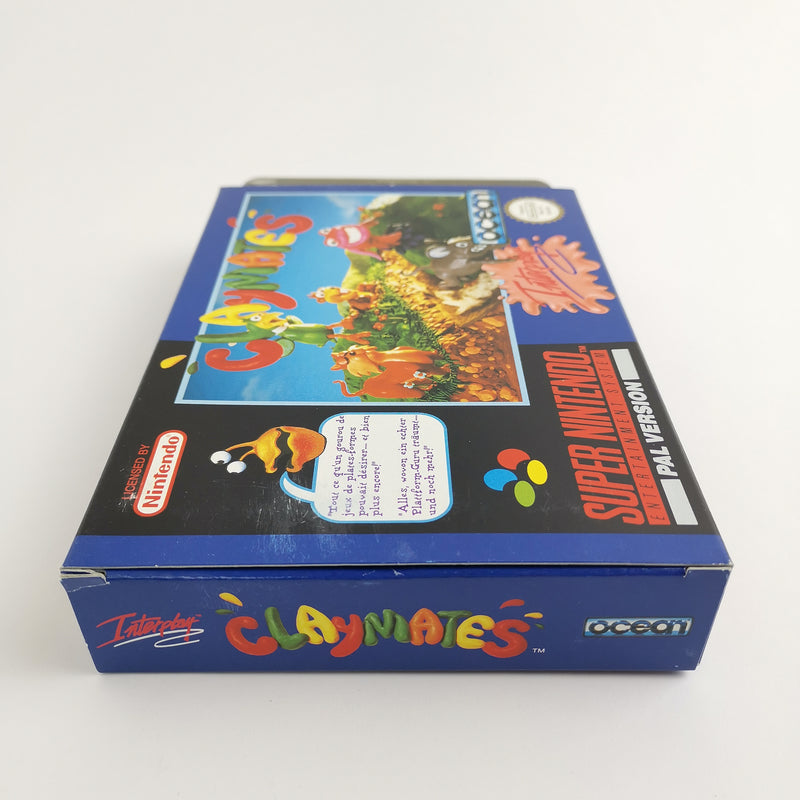 Super Nintendo Spiel : Claymates von Interplay - OVP & Anleitung | SNES PAL