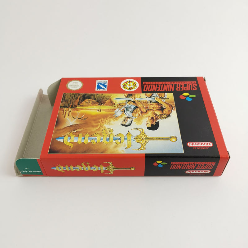 Super Nintendo game: Legend - original packaging &amp; instructions | SNES PAL UKV