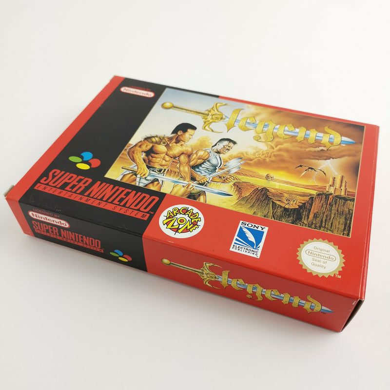 Super Nintendo game: Legend - original packaging &amp; instructions | SNES PAL UKV