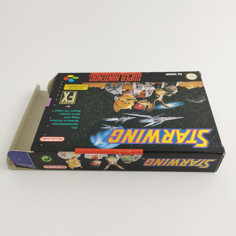 Super Nintendo Spiel : Starwing - OVP & Anleitung | SNES PAL NOE/SFRG