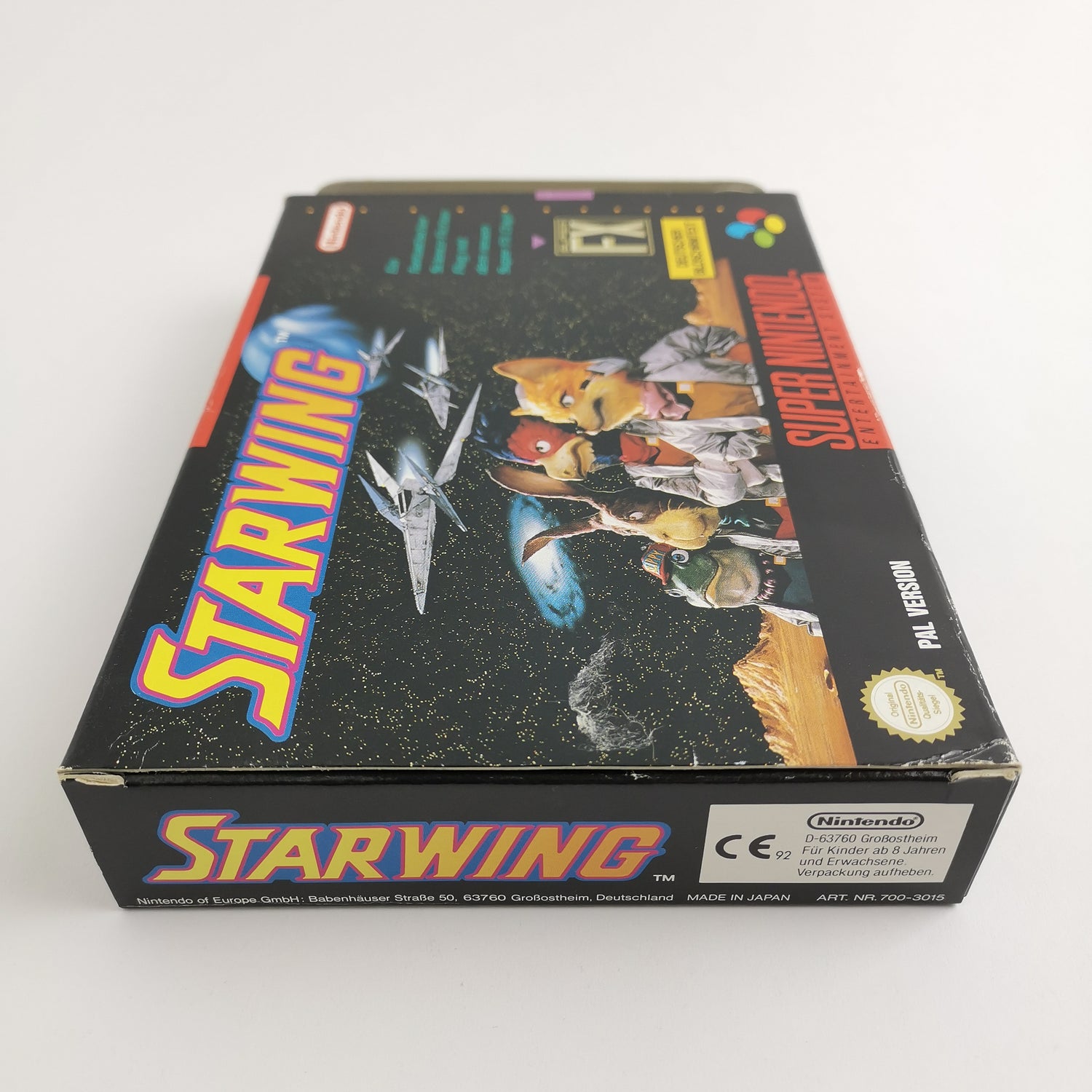 Super Nintendo Spiel : Starwing - OVP & Anleitung | SNES PAL NOE/SFRG