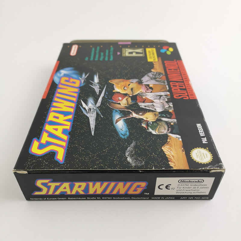 Super Nintendo Spiel : Starwing - OVP & Anleitung | SNES PAL NOE/SFRG