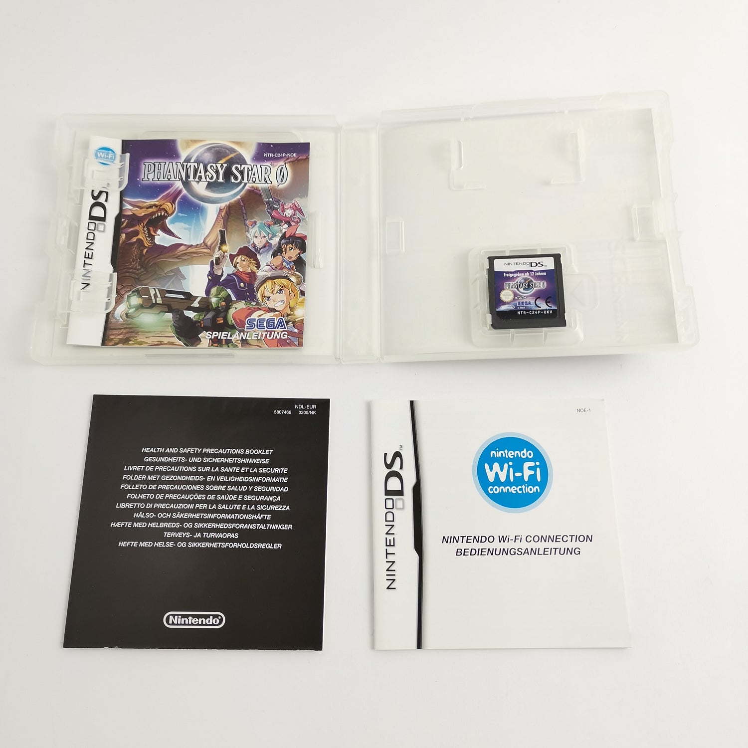 Nintendo DS Spiel : Phantasy Star Zero - OVP & Anleitung | SEGA 3ds komp. PAL