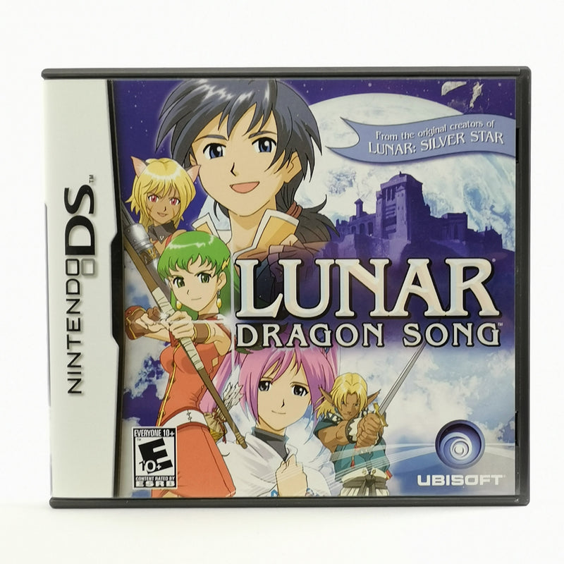 Nintendo DS game: Lunar Dragon Song - original packaging &amp; instructions | Ubisoft 3ds comp. USA