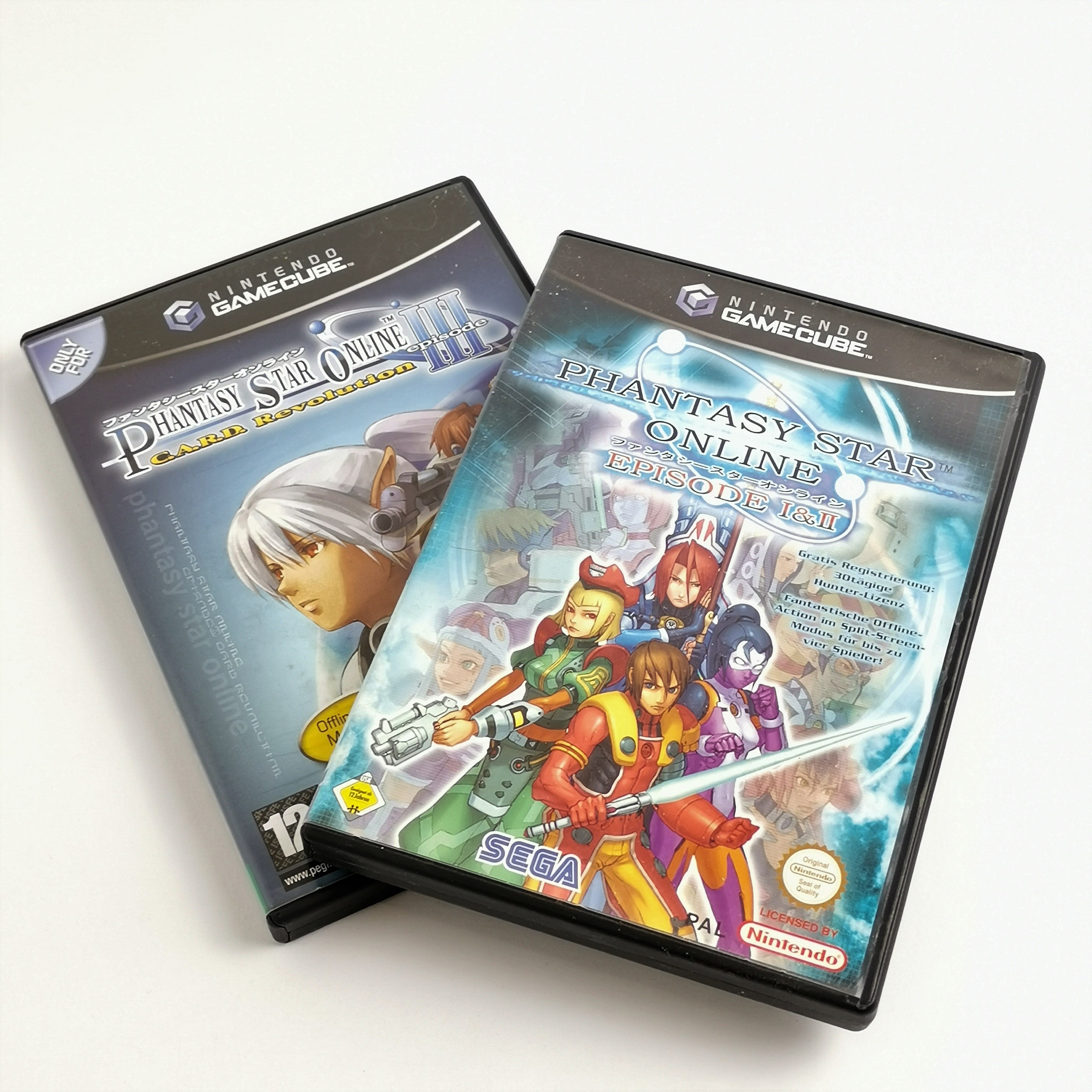 Nintendo Gamecube Spiele : Phantasy Star Online Episode I & II & III als Bundle