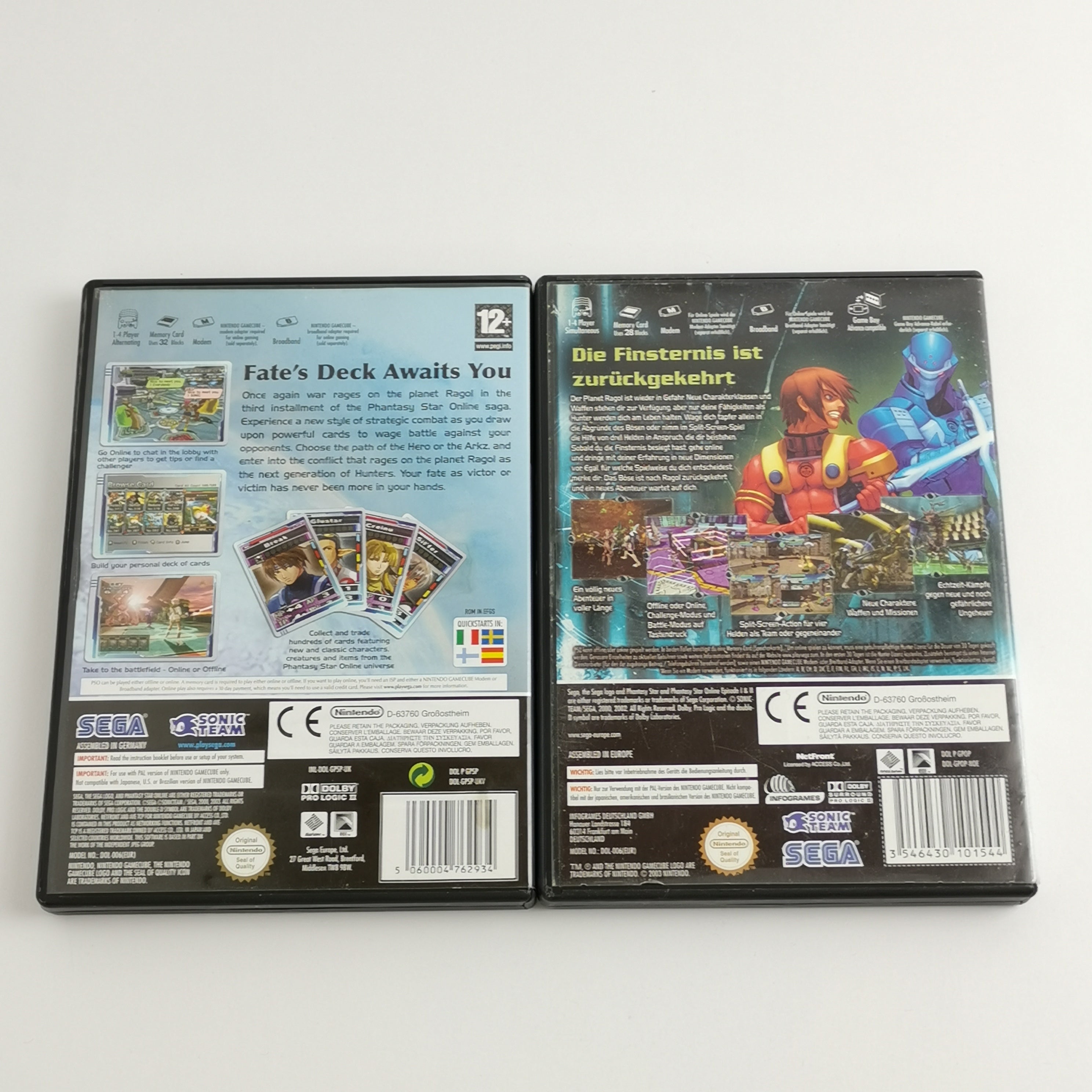 Nintendo Gamecube Spiele : Phantasy Star Online Episode I & II & III als Bundle