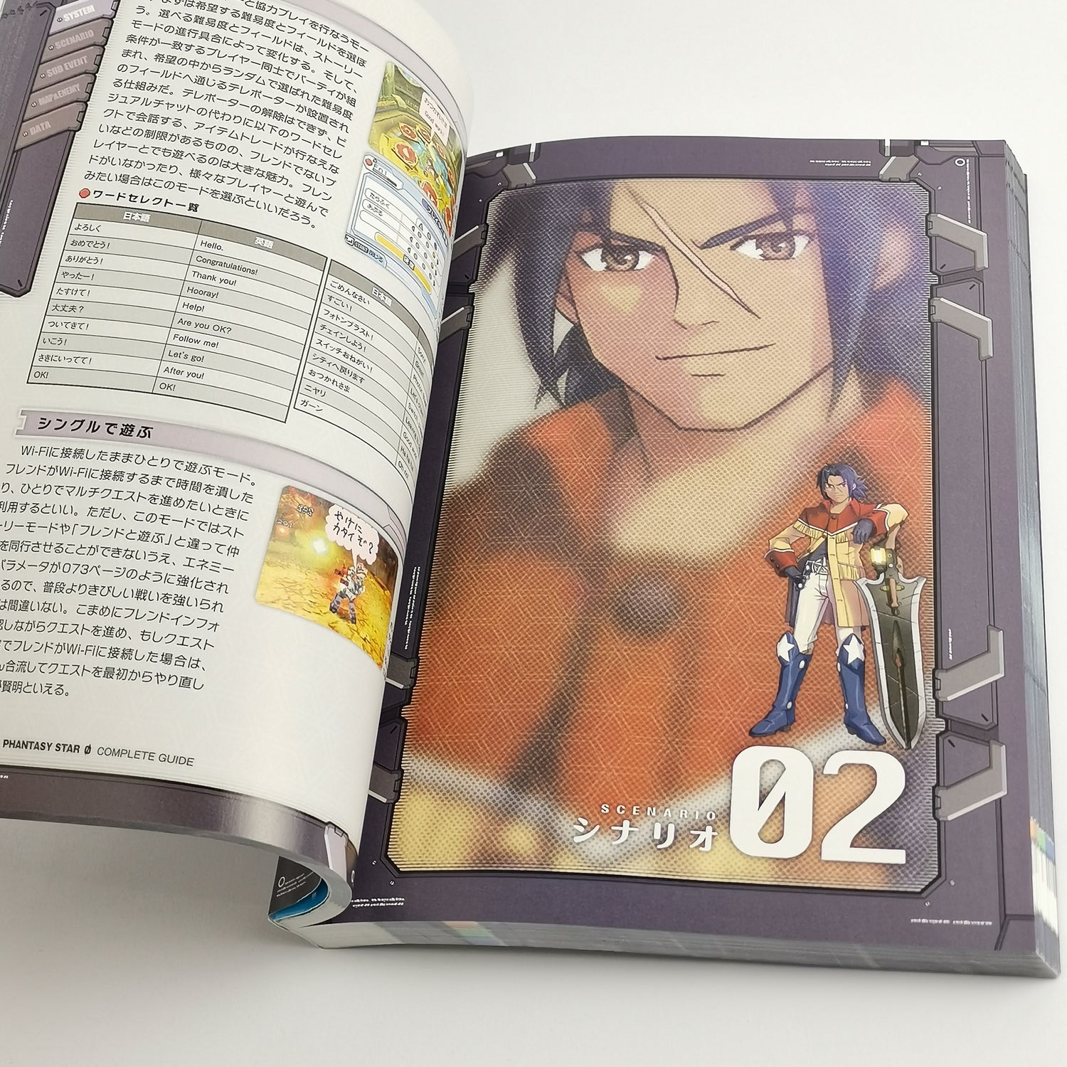 Official Nintendo DS Strategy Guide : Phantasy Star Zero - JAPAN Solution Book