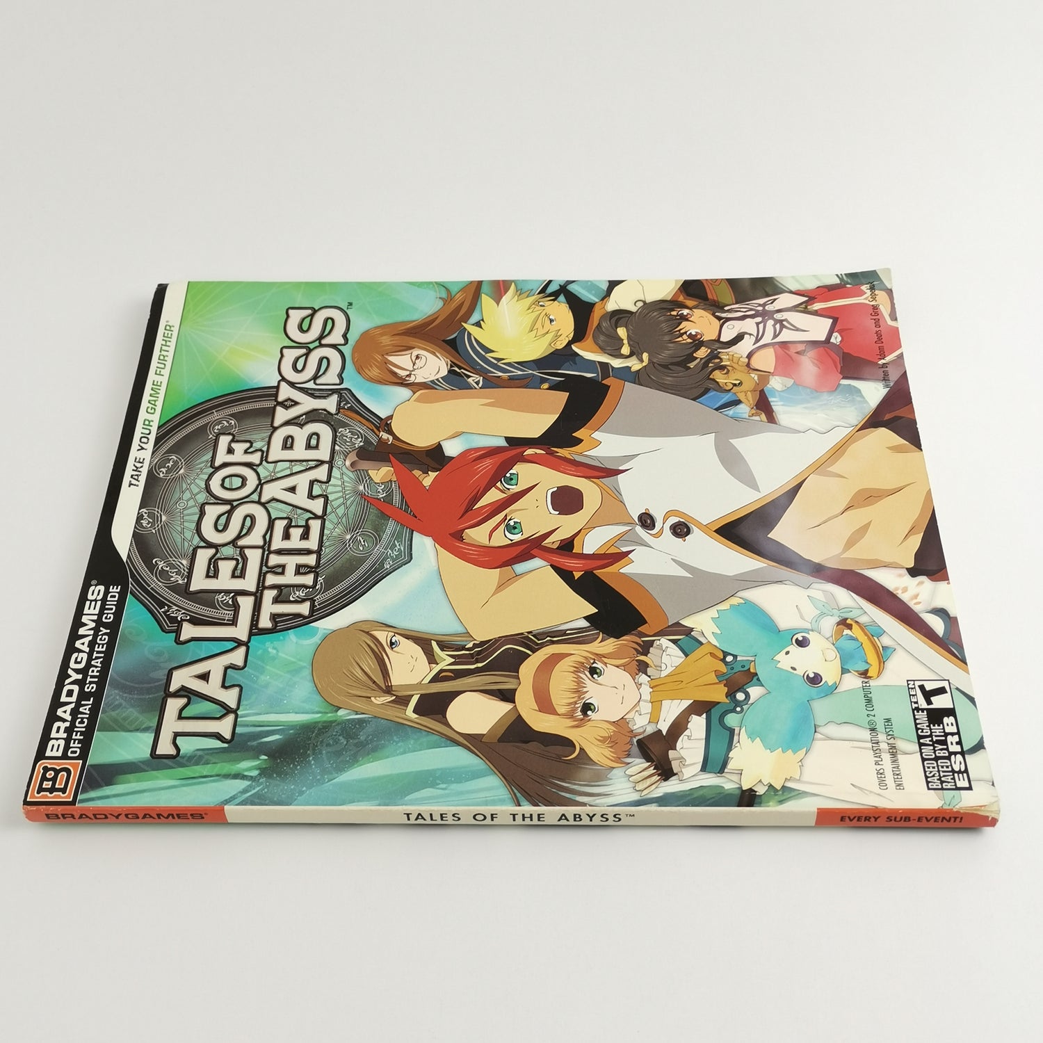 Nintendo 3DS Game: Tales of The Abyss (PAL) + Bradygames Strategy Guide (USA)