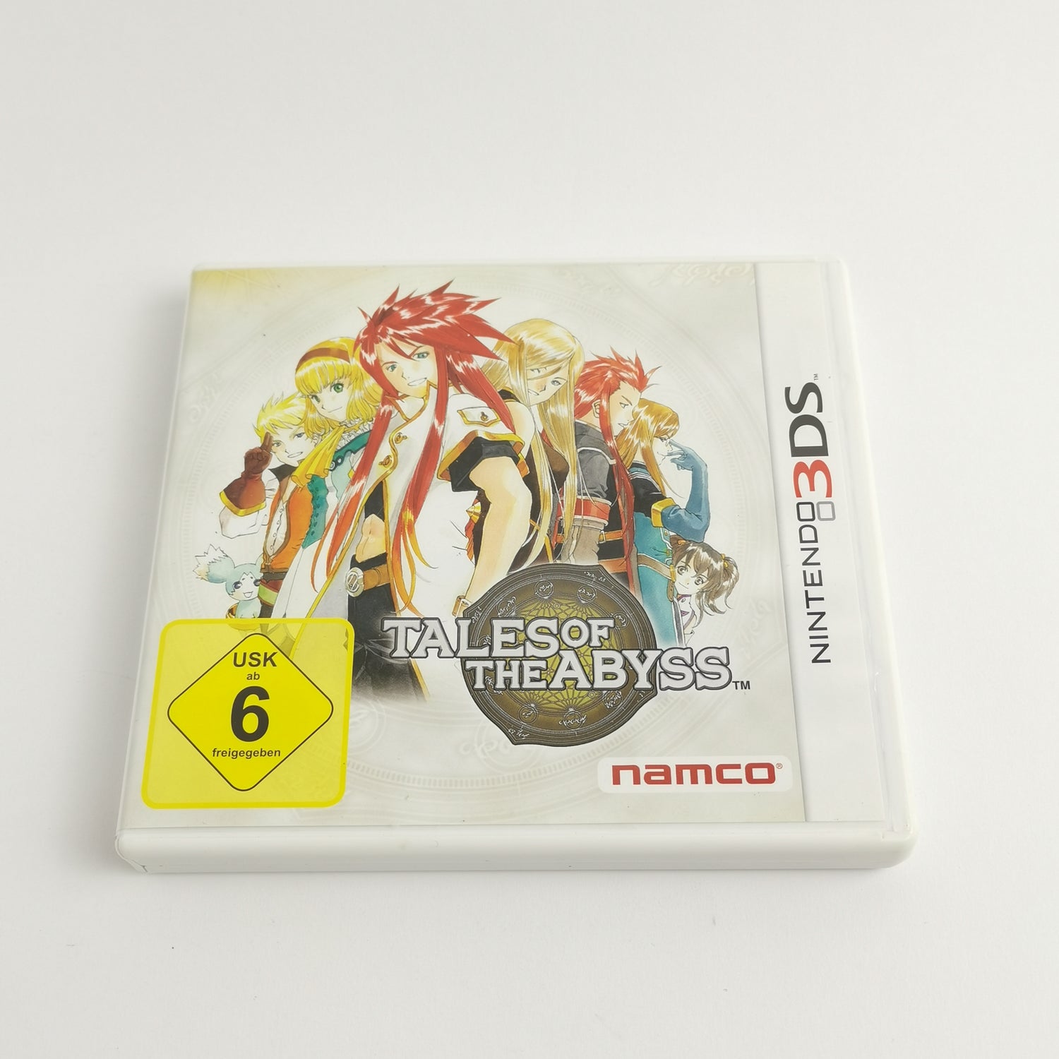 Nintendo 3DS Game: Tales of The Abyss (PAL) + Bradygames Strategy Guide (USA)