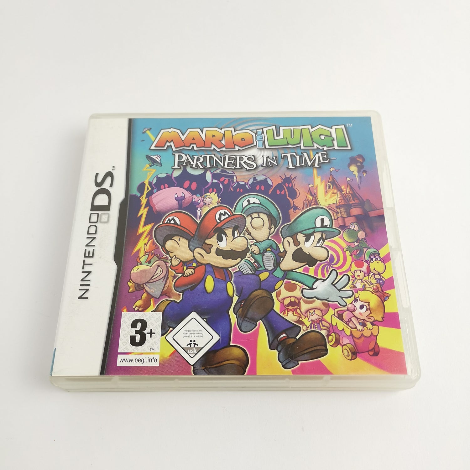 Nintendo DS Game: Mario & Luigi Partners in Time + Official Guide (USA) | Original packaging