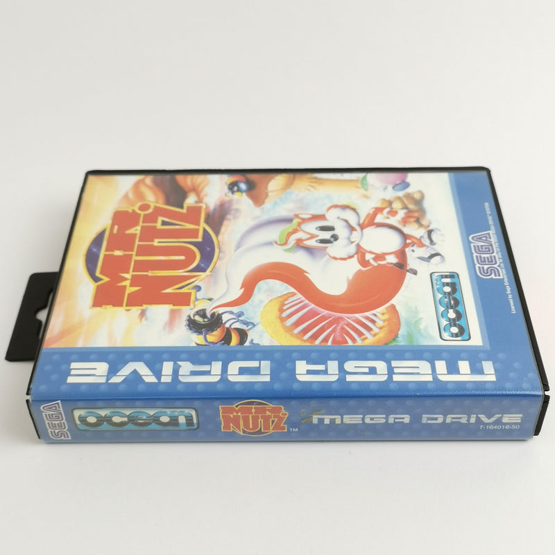 Sega Mega Drive Game: MR. Utility - original packaging &amp; instructions | MD PAL - 16-bit cartridge