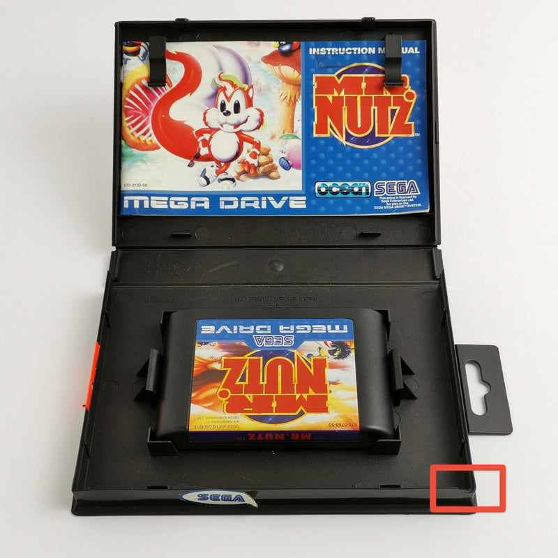 Sega Mega Drive Game: MR. Utility - original packaging &amp; instructions | MD PAL - 16-bit cartridge
