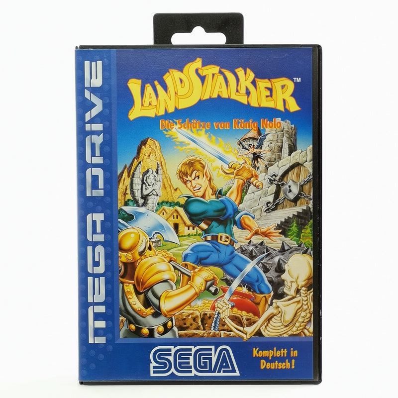 Sega Mega Drive Game: Landstalker - Original Packaging &amp; Instructions | MD PAL 16-bit *as good as new