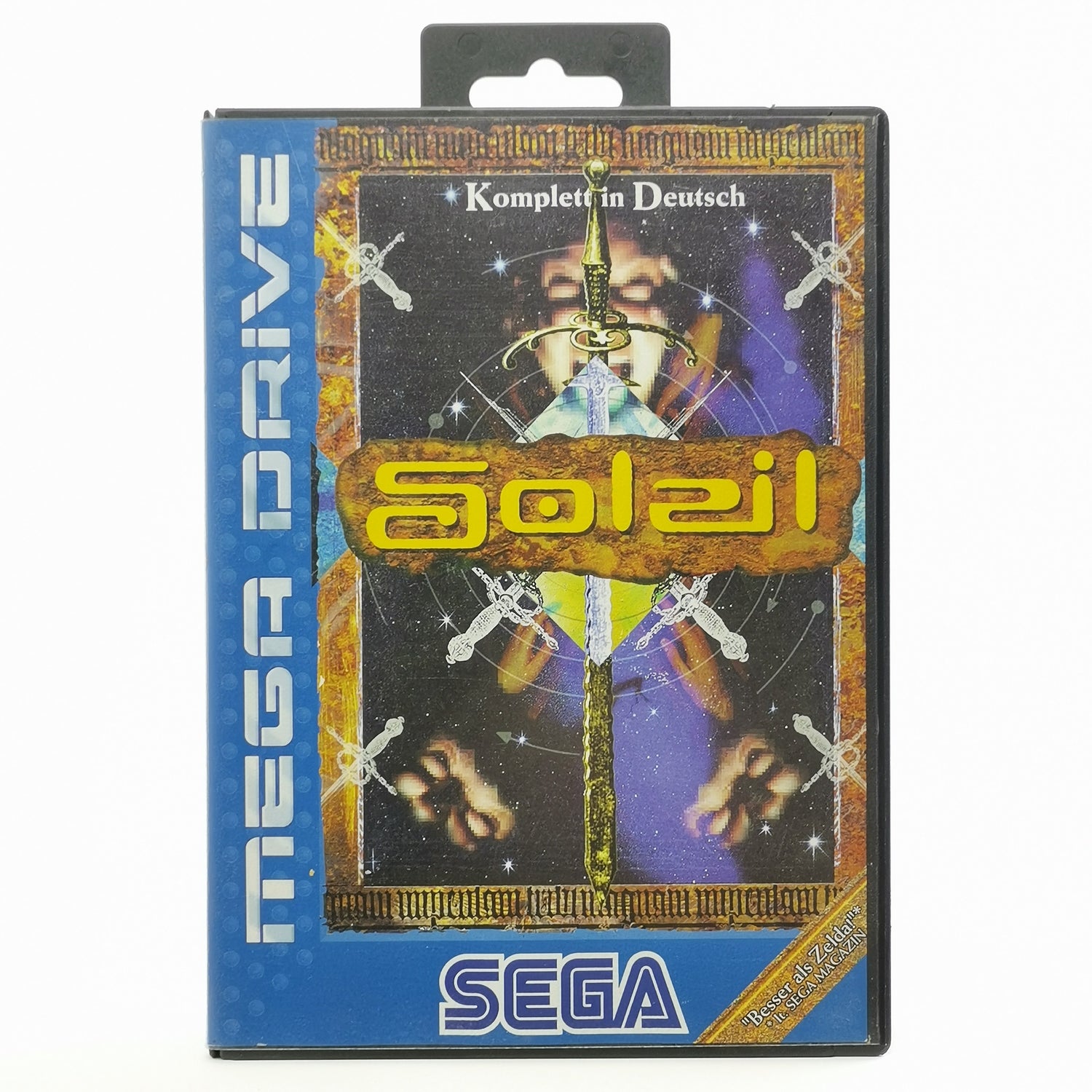 Sega Mega Drive games: Blue original packaging & instructions (all in mint condition) - game selectable