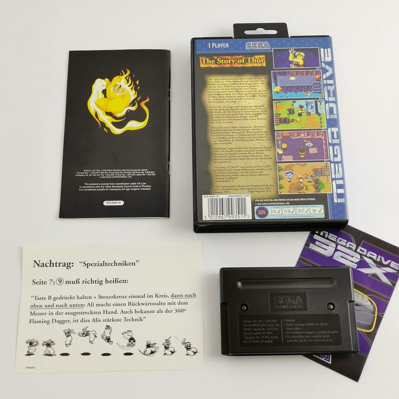 Sega Mega Drive games: Blue original packaging &amp; instructions (all in mint condition) - game selectable