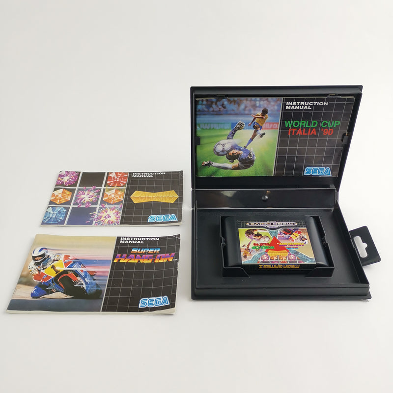 Sega Mega Drive Spiel : Mega Games I inkl. aller 3 Anleitungen | MD PAL OVP