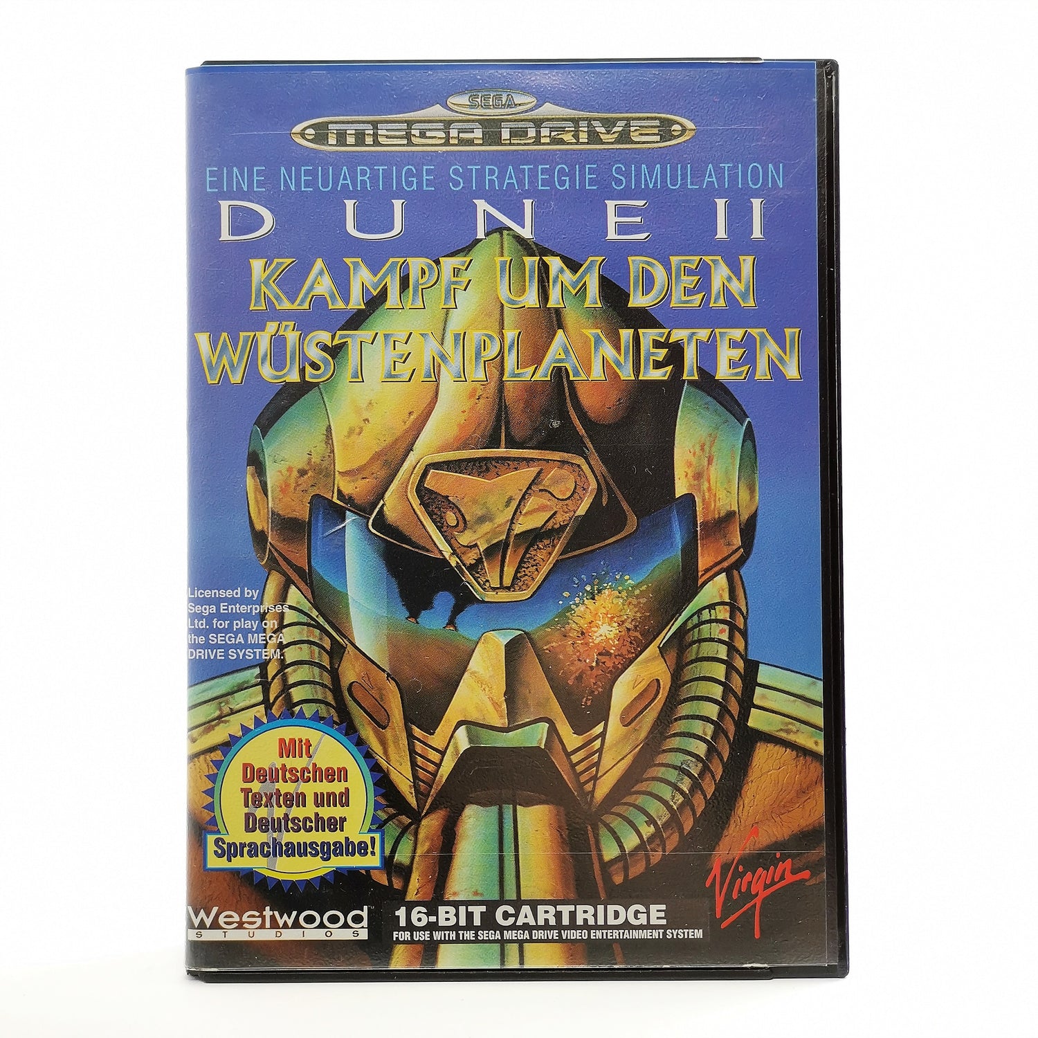 Sega Mega Drive Spiel : Dune II 2 Kampf um den Wüstenplaneten - OVP & Anleitung