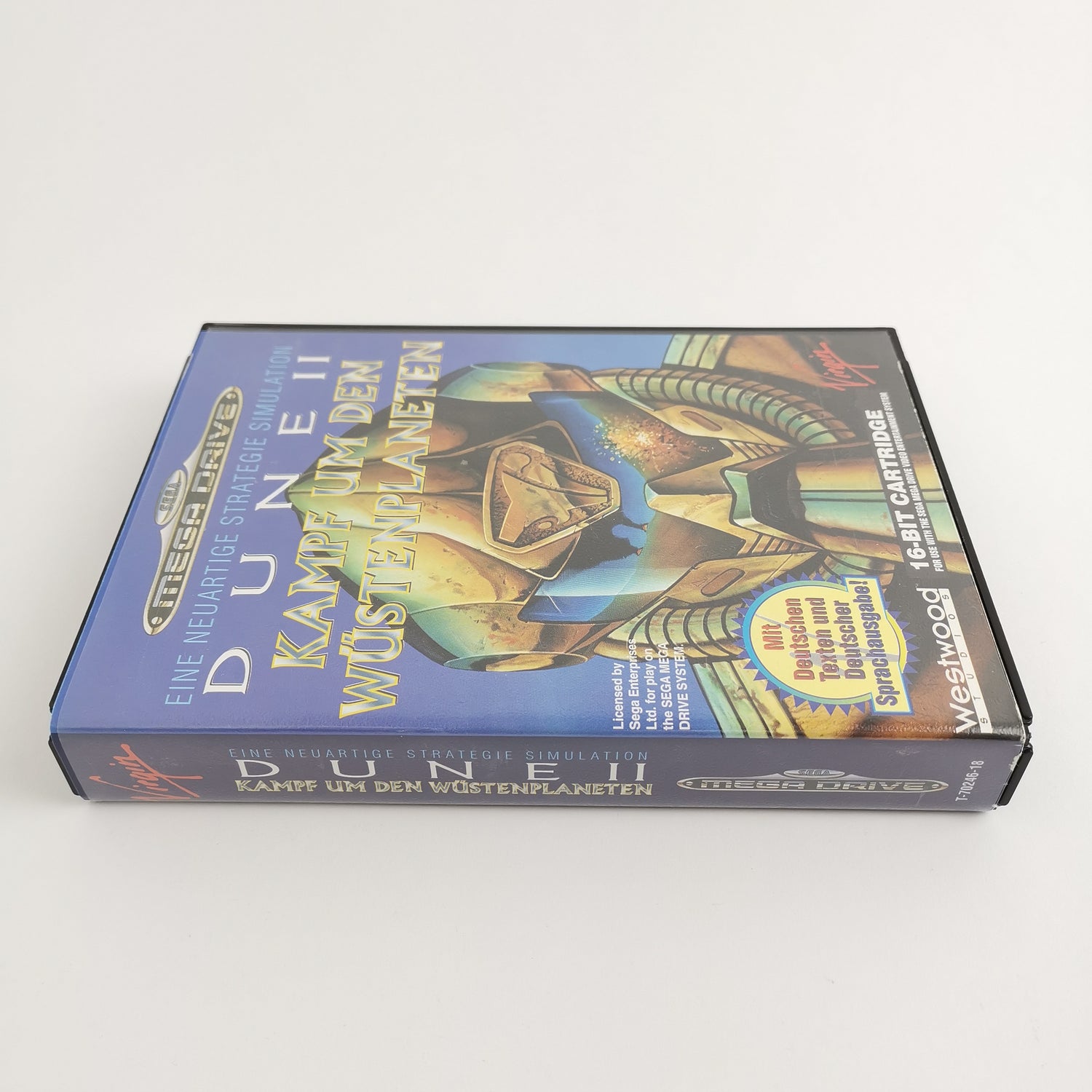 Sega Mega Drive Spiel : Dune II 2 Kampf um den Wüstenplaneten - OVP & Anleitung
