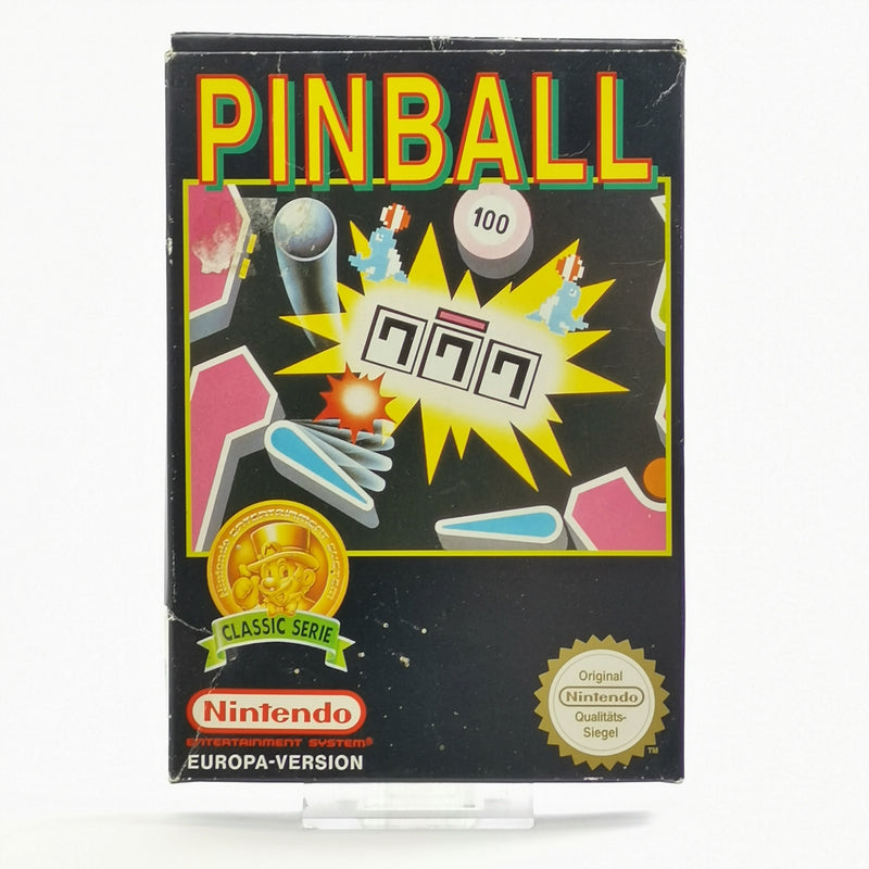 Nintendo Entertainment System Game: Pinball - Original Packaging &amp; Instructions | NES PAL NOE