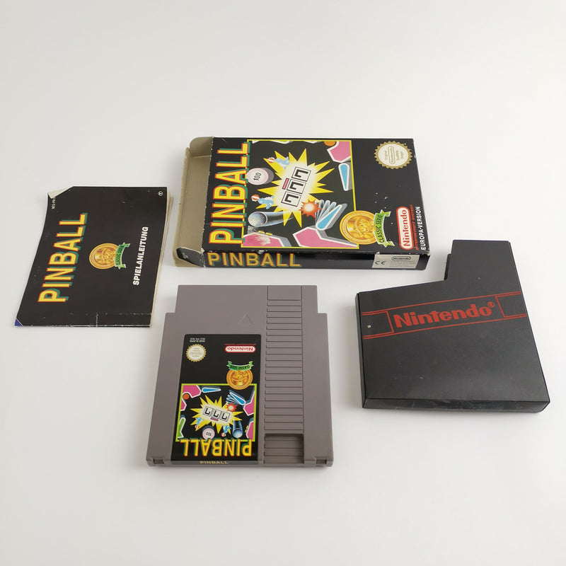 Nintendo Entertainment System Spiel : Pinball - OVP & Anleitung | NES PAL NOE