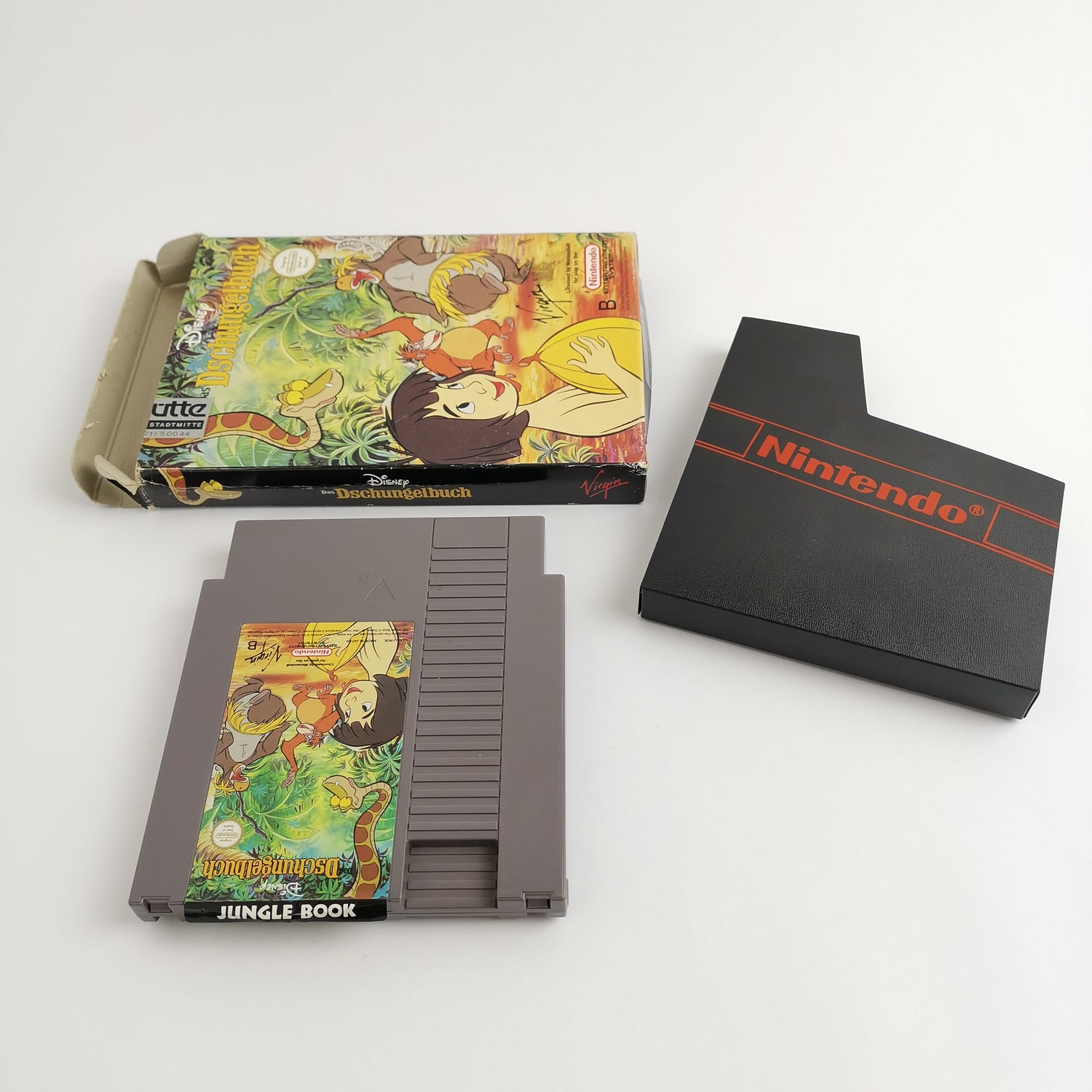 Nintendo Entertainment System Game: Disney The Jungle Book - OVP NES PAL NOE