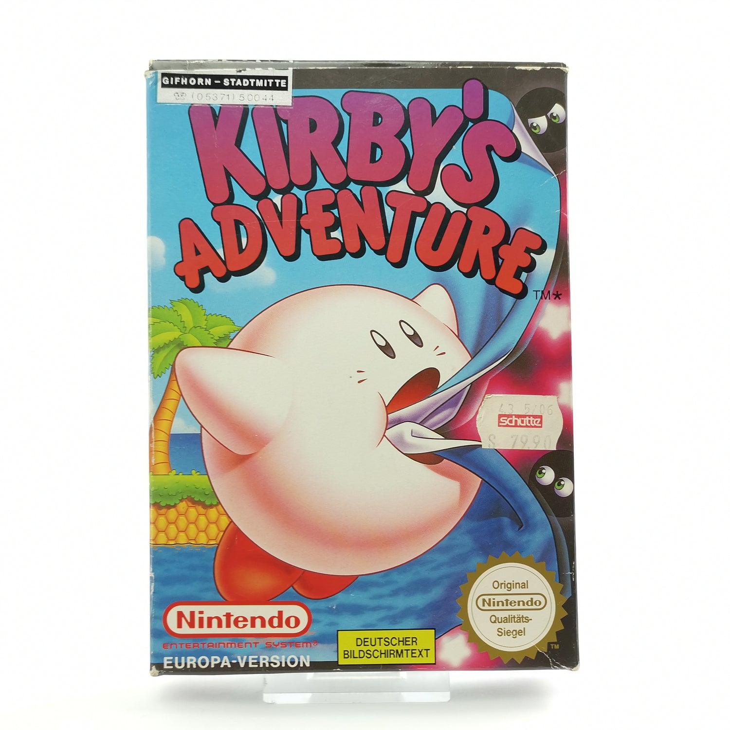 Nintendo Entertainment System Game: Kirby's Adventure - OVP Instructions NES PAL
