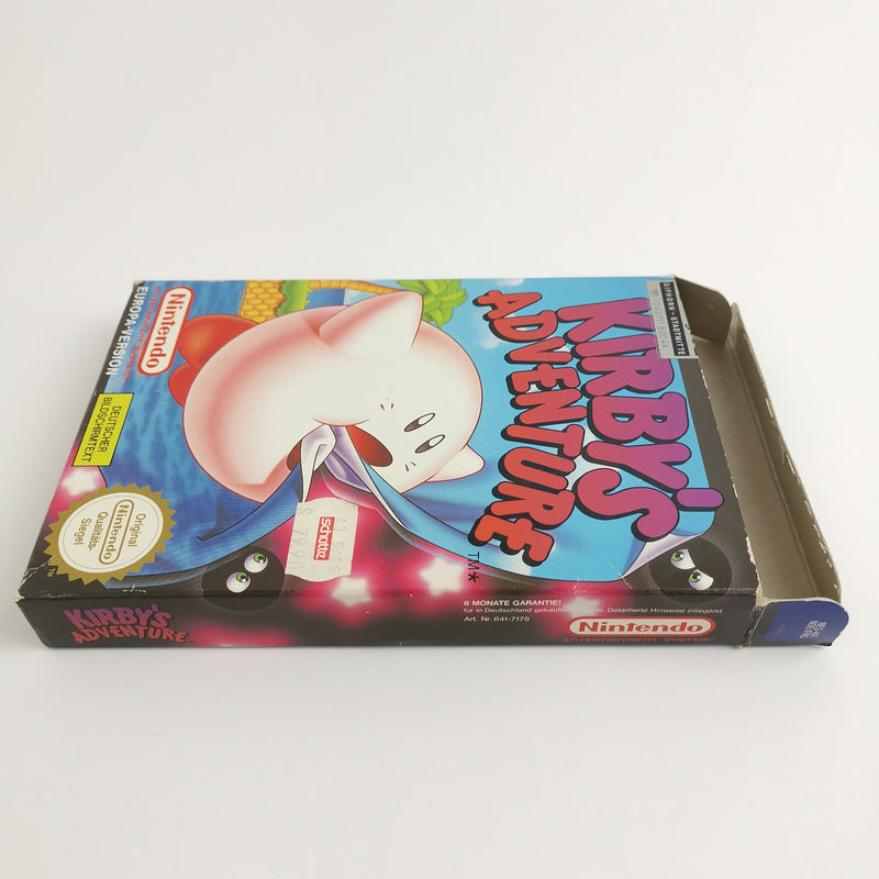 Nintendo Entertainment System Game: Kirby's Adventure - OVP Instructions NES PAL