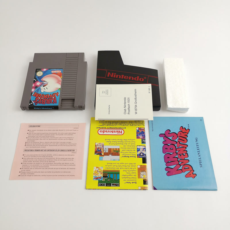 Nintendo Entertainment System Spiel : Kirby´s Adventure - OVP Anleitung NES PAL