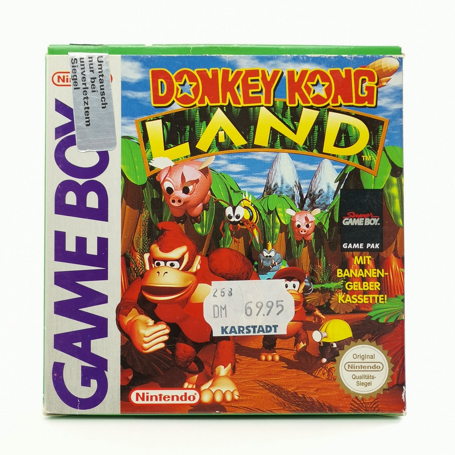 Nintendo Game Boy Classic Spiel : Donkey Kong Land - OVP & Anleitung PAL NOE [1]