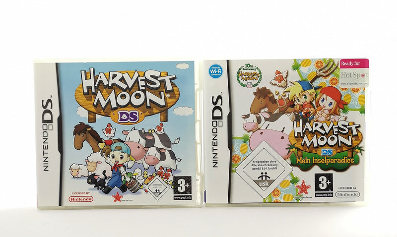 Nintendo DS Spiele : Harvest Moon & Harvest Moon Mein Inselparadies | OVP PAL
