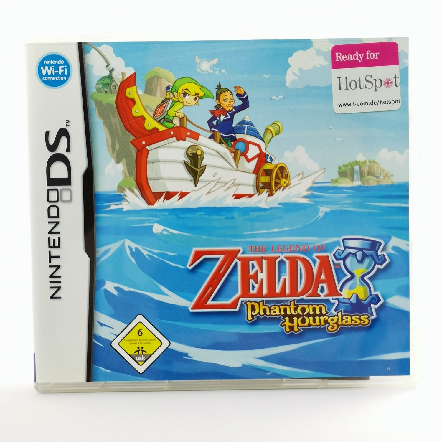 Nintendo DS game: The Legend of Zelda Phantom Hourglass - original packaging & instructions PAL