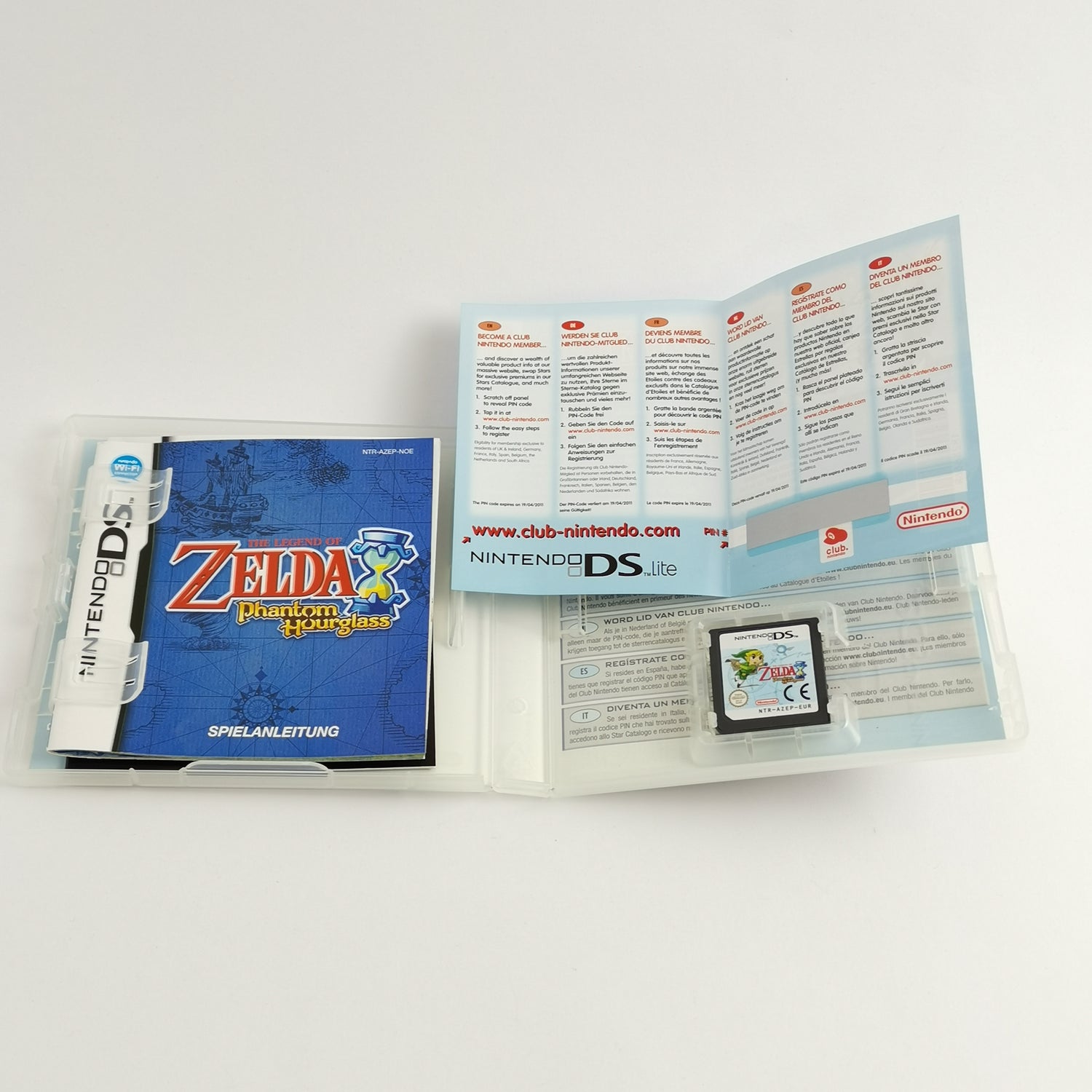 Nintendo DS game: The Legend of Zelda Phantom Hourglass - original packaging & instructions PAL