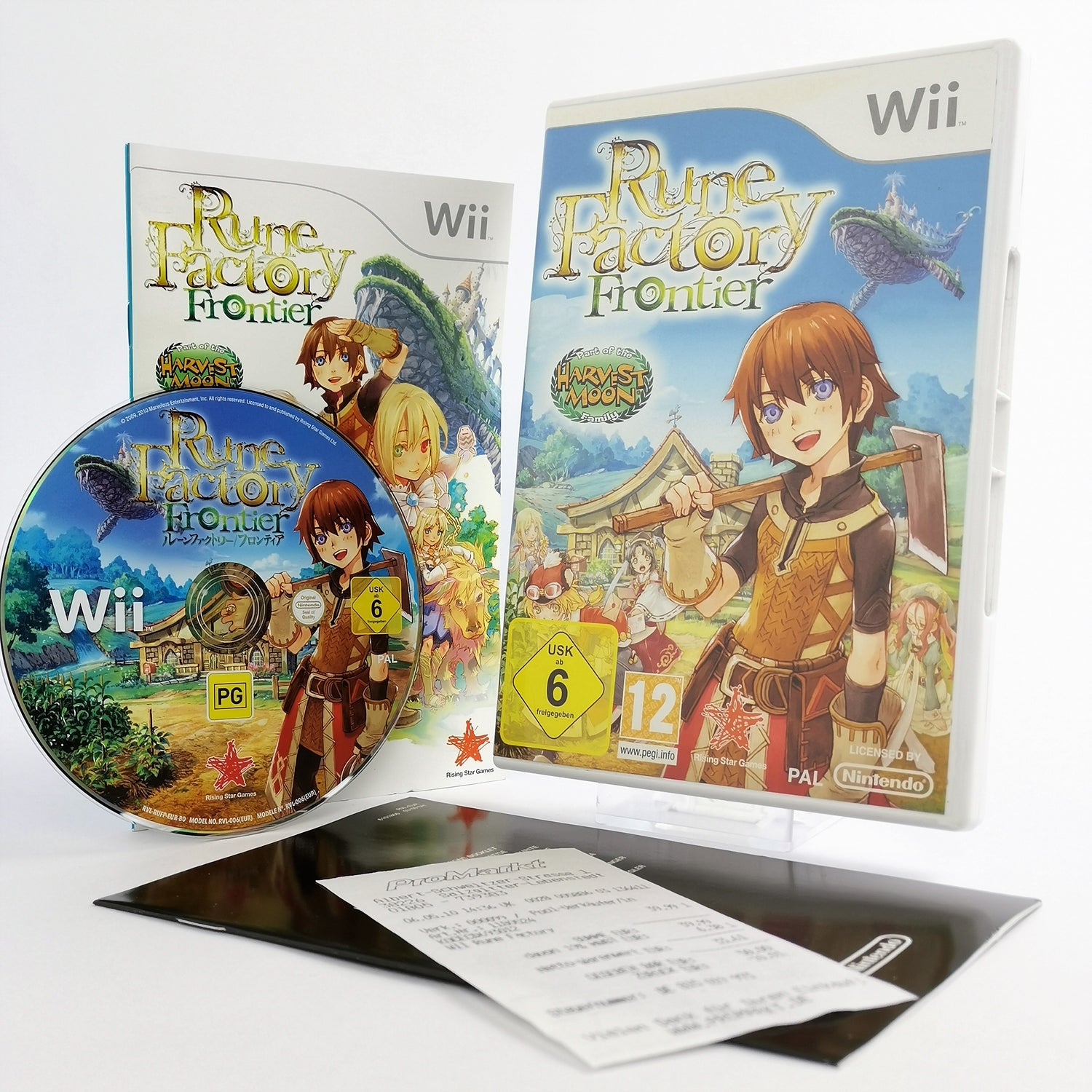 Nintendo Wii game: Rune Factory Frontier - OVP & manual PAL | Wii U