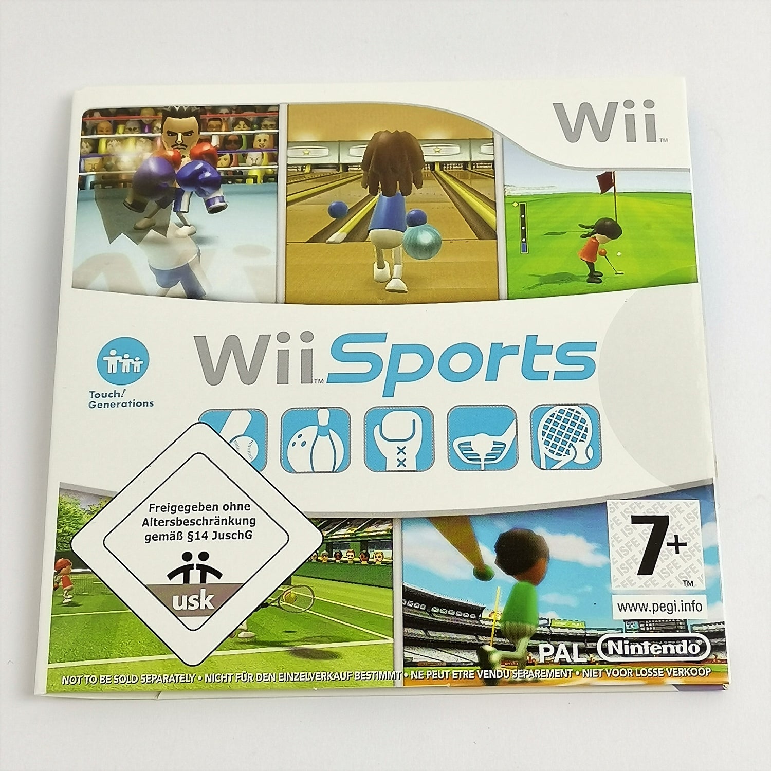 Nintendo Wii game: Wii Sports - original packaging & instructions PAL | NEW NEW SEALED