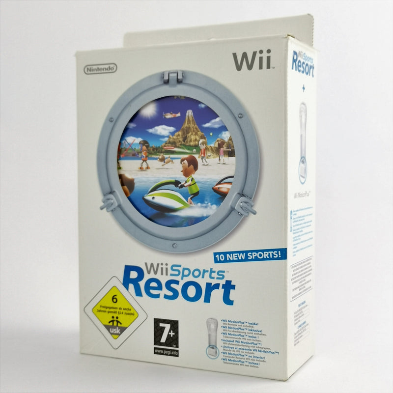 Nintendo Wii Spiel : Wii Sports Resort mit Motion Plus - OVP & Anleitung PAL