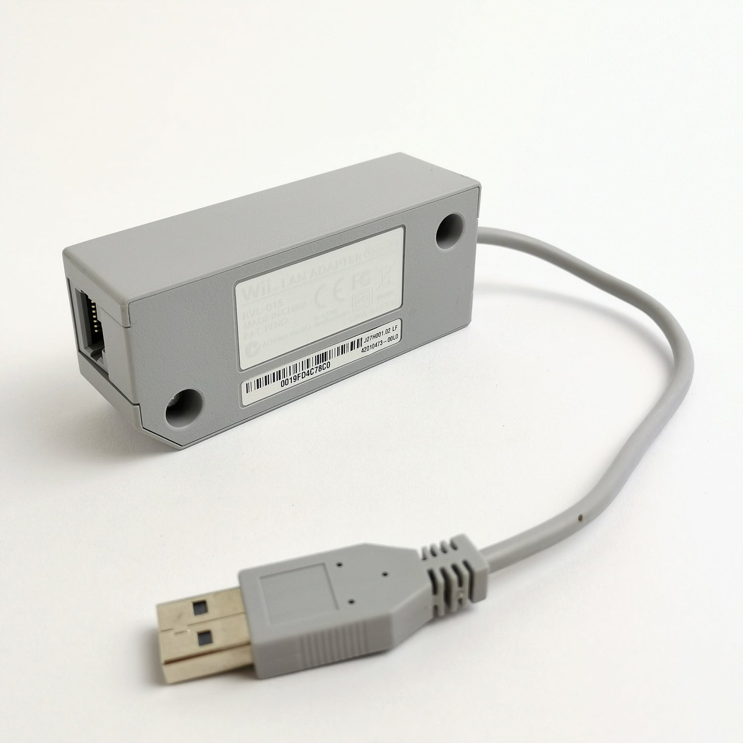 Nintendo Wii Zubehör Artikel : Lan Adapter - Ethernet Kabel Internet