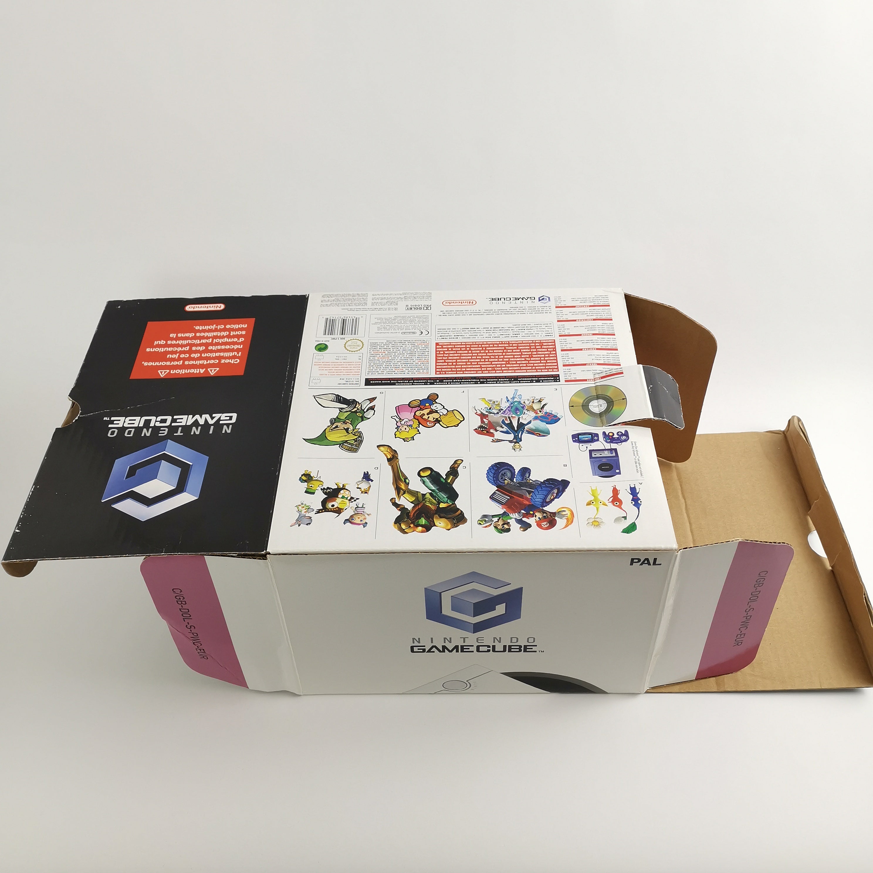 Nintendo Gamecube Konsole : Mario Smash Football Pak - OVP | Pearl White Console