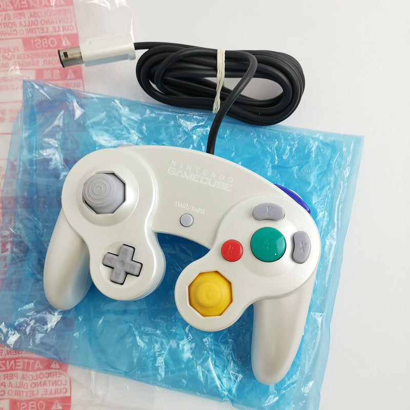 Nintendo Gamecube Konsole : Mario Smash Football Pak - OVP | Pearl White Console