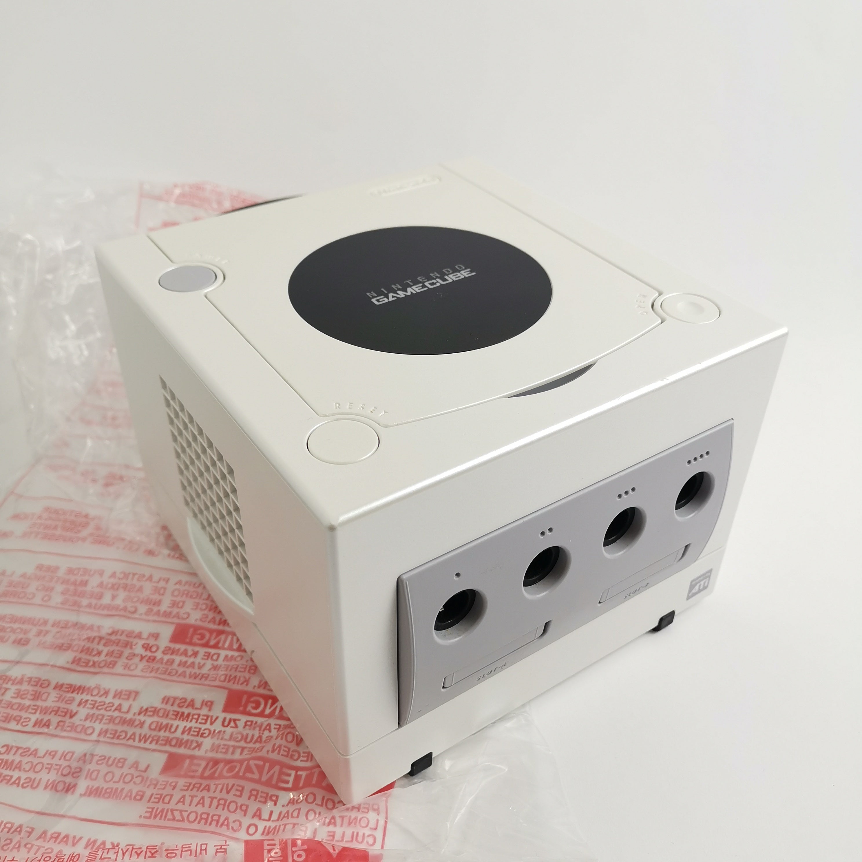 Nintendo Gamecube Konsole : Mario Smash Football Pak - OVP | Pearl White Console
